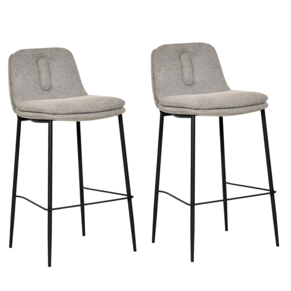 2 tabourets de bar avec