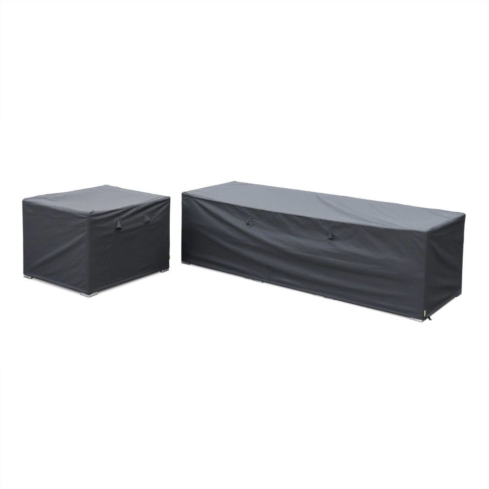Ensemble housses de protection pour salon de jardin 153 - 235cm x 83cm