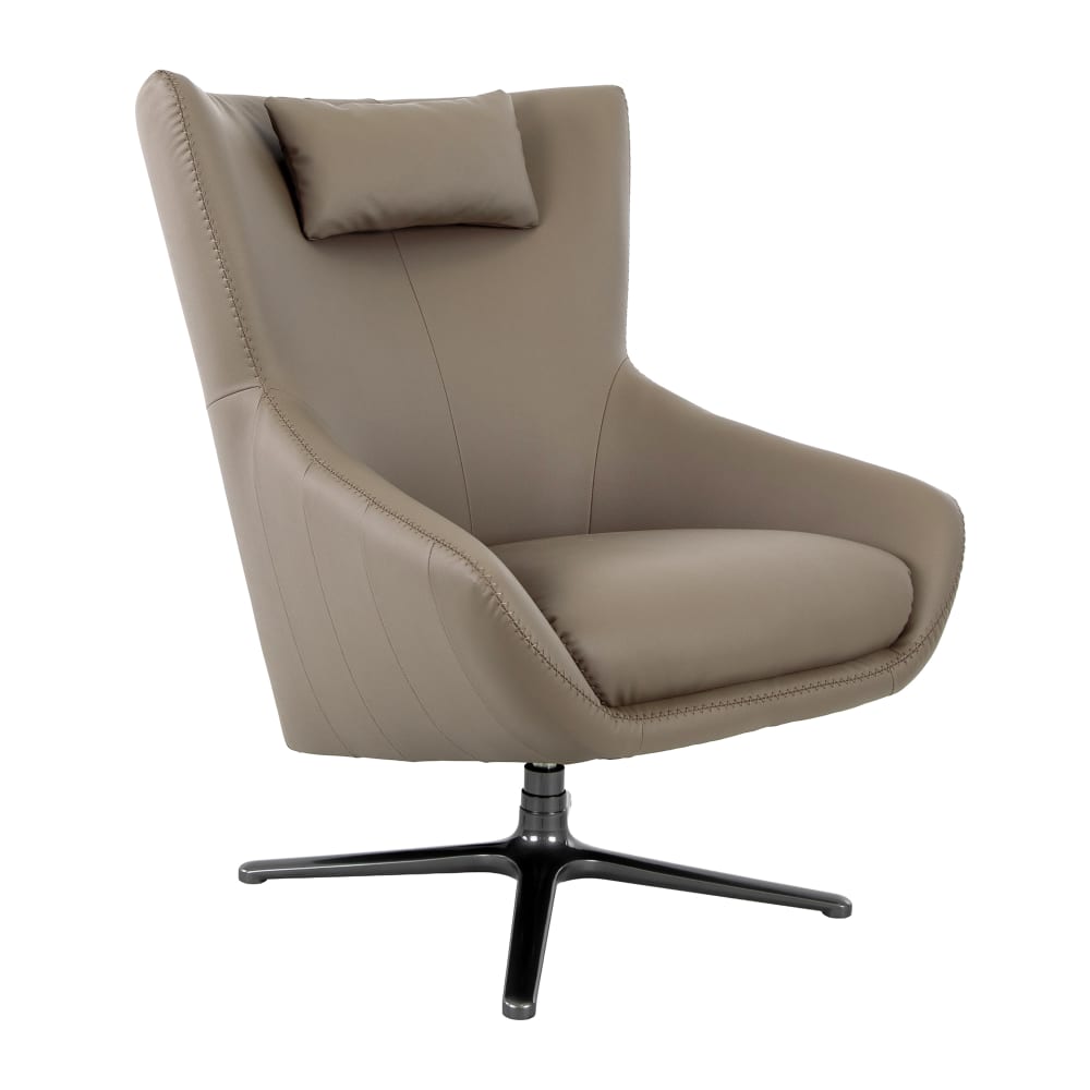 Fauteuil pivotant simili - cuir