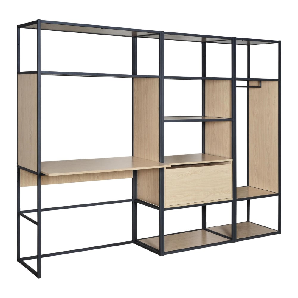 Portant vêtements bois et métal - lot de 3 - Maisons du Monde