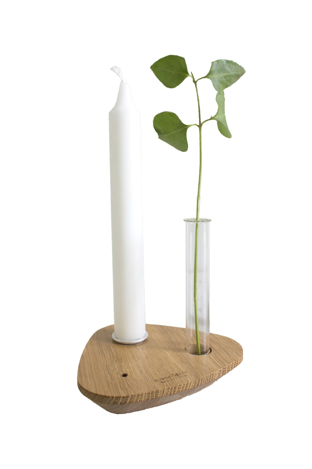 Reine Mère Archipel Eiche Kerzenleuchter M style classic chic Beige Holz