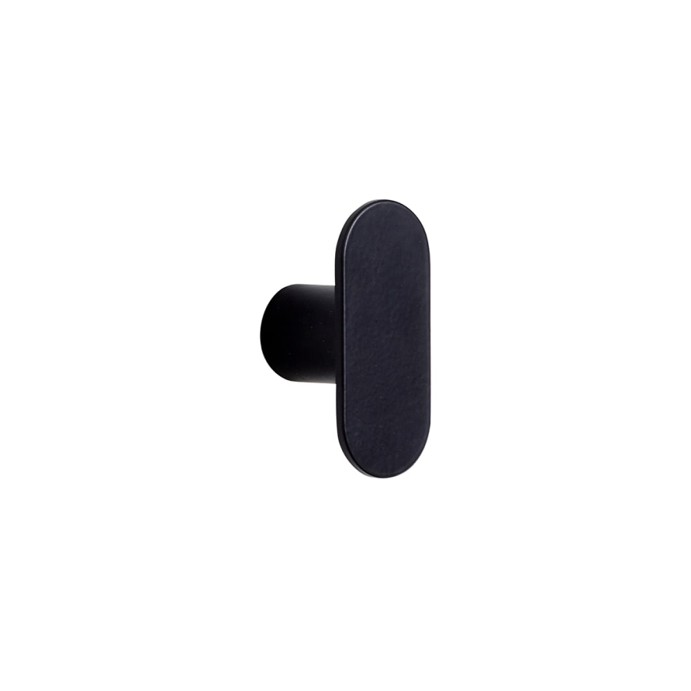 Patère en métal noir