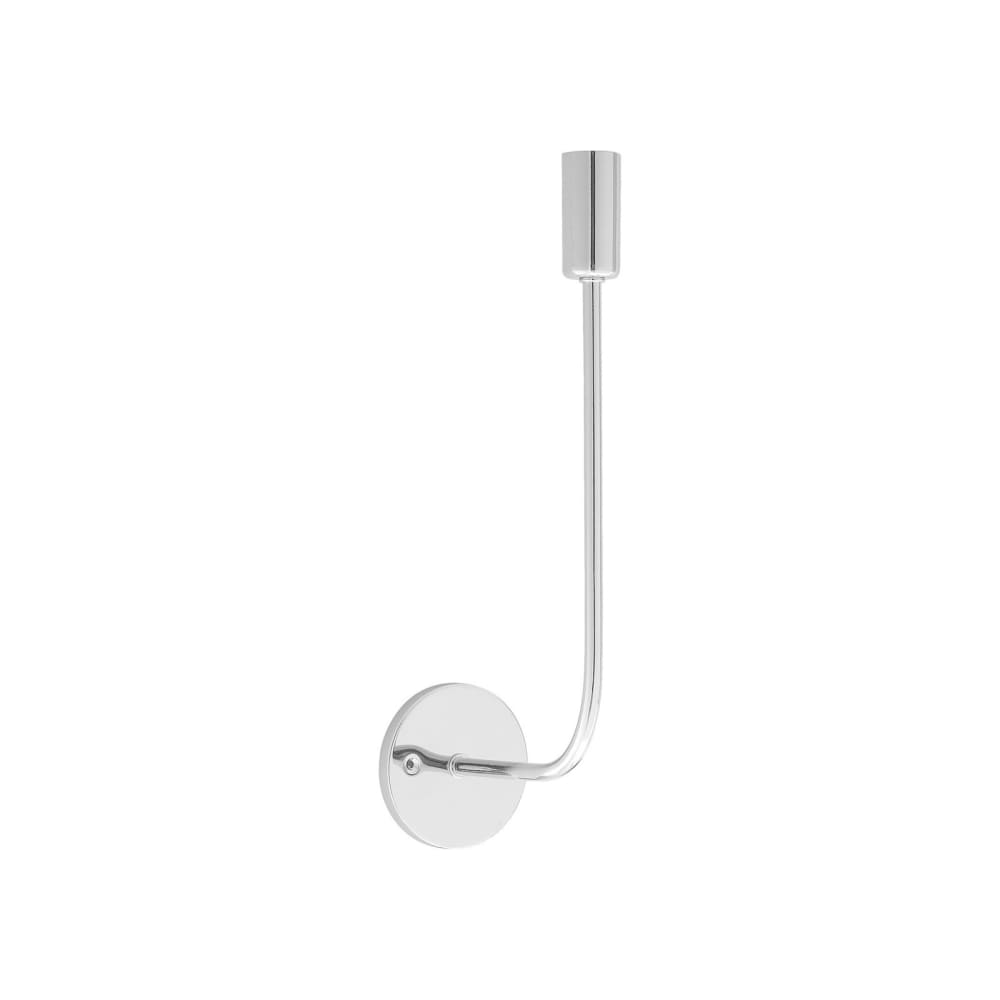 Aplique de metal plateado