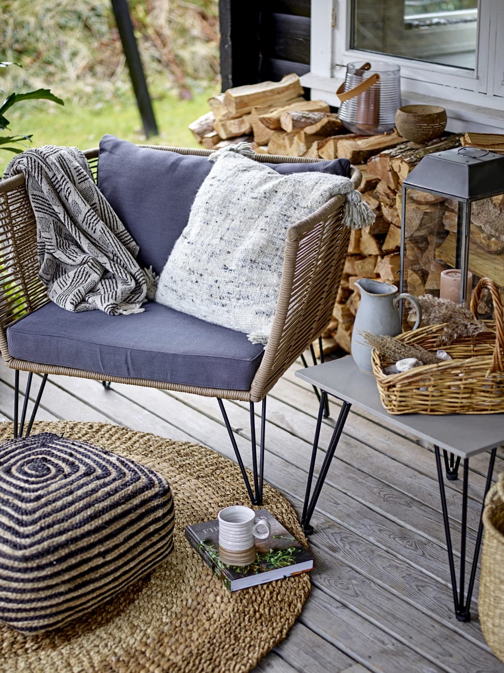 Linterna de metal gris - Maisons du Monde
