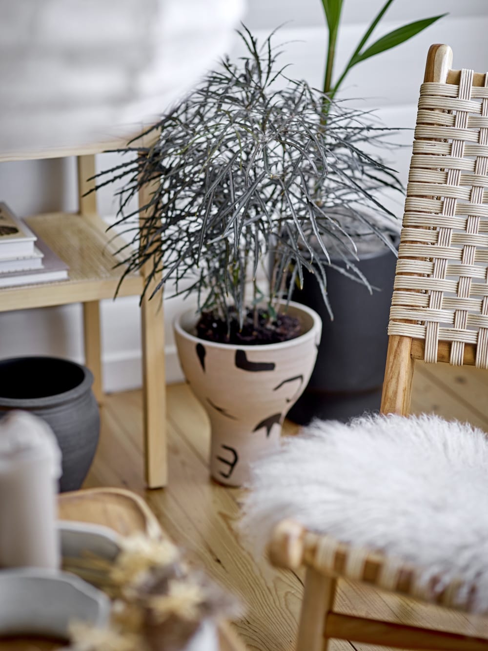Terrakotta-Vase H27cm, beige - Maisons Du Monde