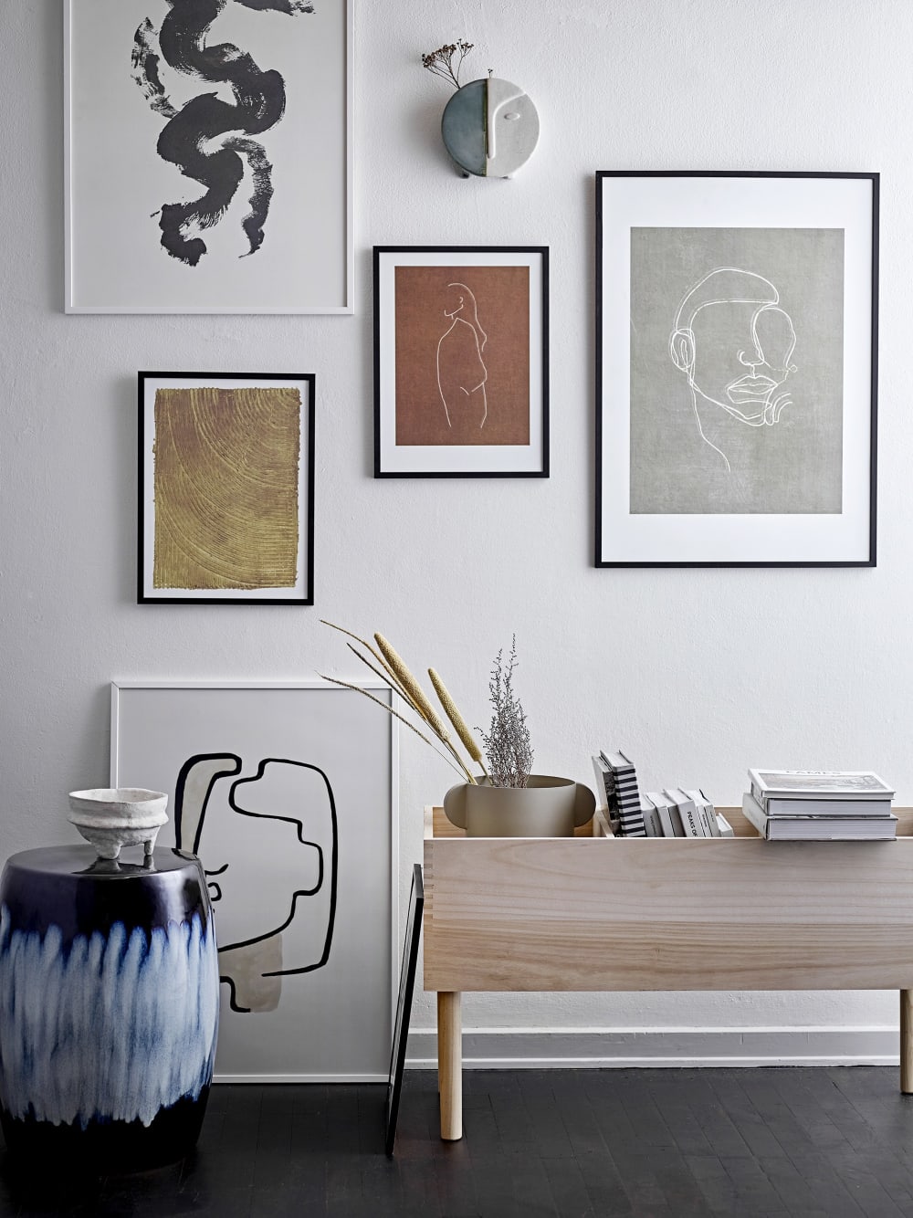 Jarrón de metal blanco - Maisons du Monde