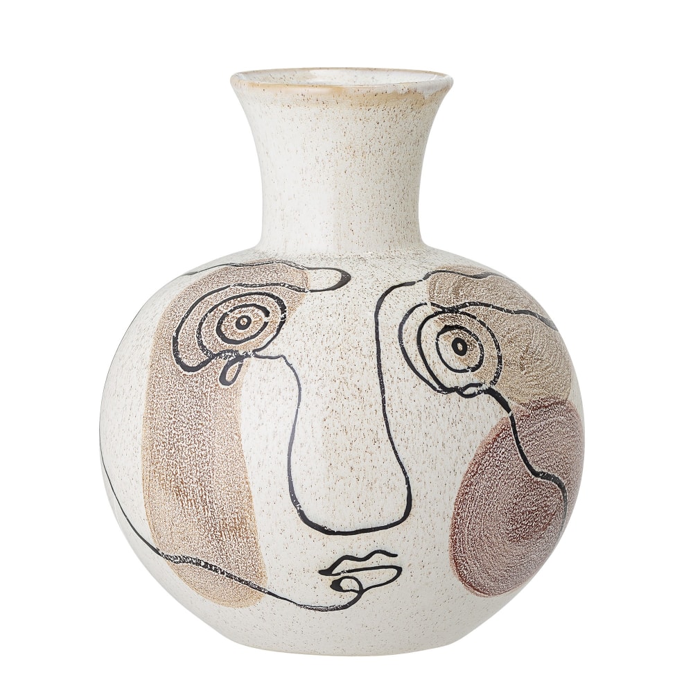 Vase Grès Rose 19X19
