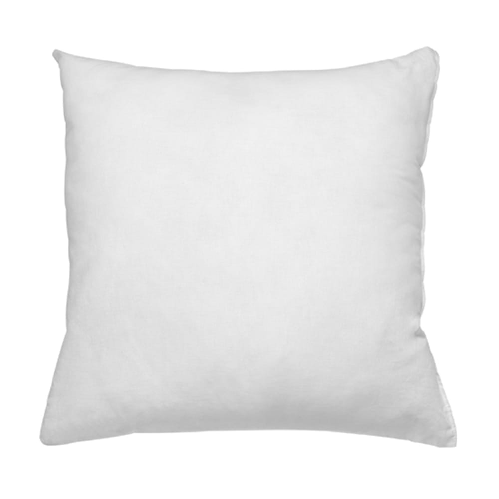 Coussin de garnissage coton et polyester blanc 60x60 cm