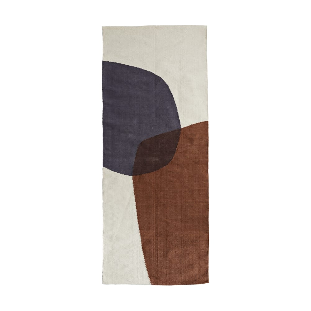 Madam Stoltz Baumwollteppich 70x200 cm, mehrfarbig - Baumwolle