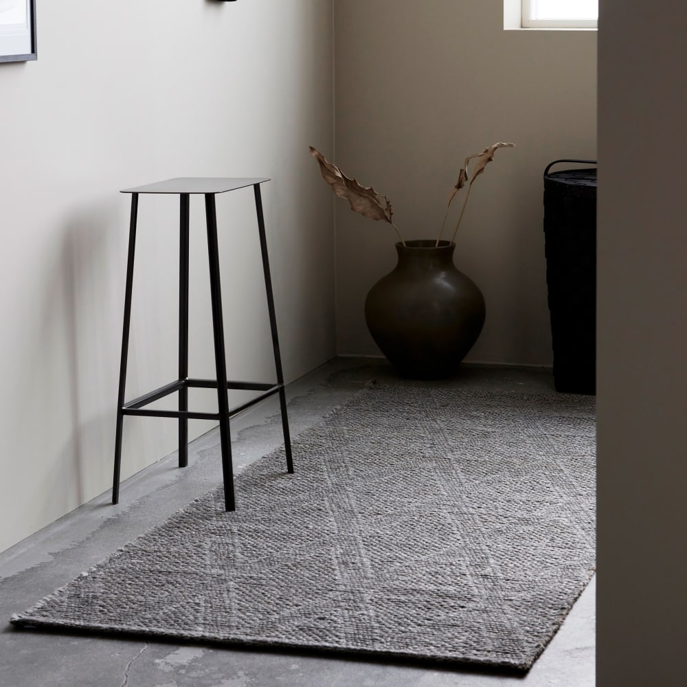 Stoffteppich 100x240 cm, grau - Maisons Du Monde