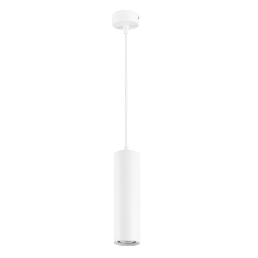 Lampara colgante de aluminio en color blanco