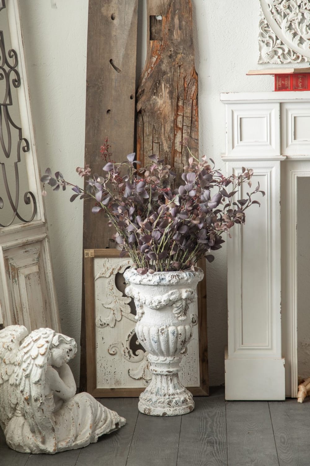 Pot décoratif en magnésie patinée - Maisons du Monde