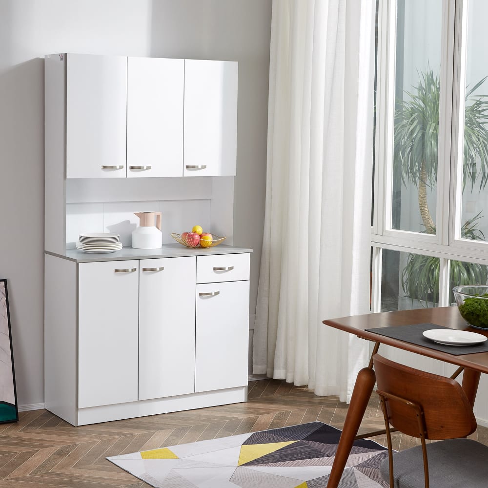 Armario para cocina 101x39x180 cm blanco - Maisons du Monde