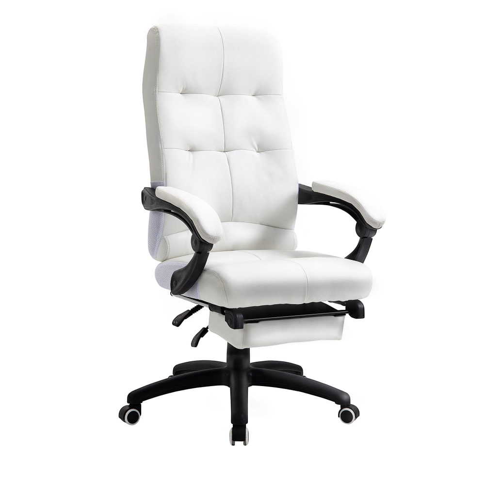 Silla de oficina 65x65x125 cm blanco