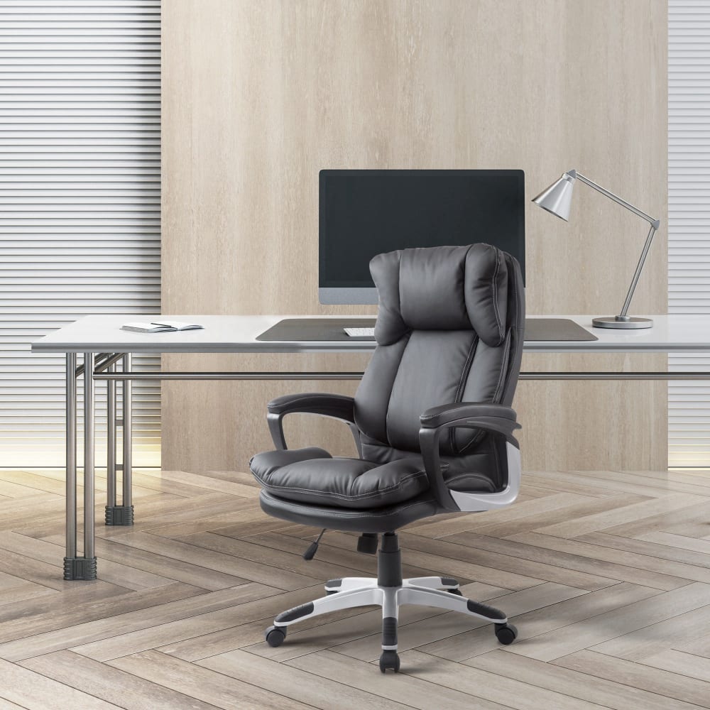 Silla de oficina 66x71x120.5 cm negro - Maisons du Monde