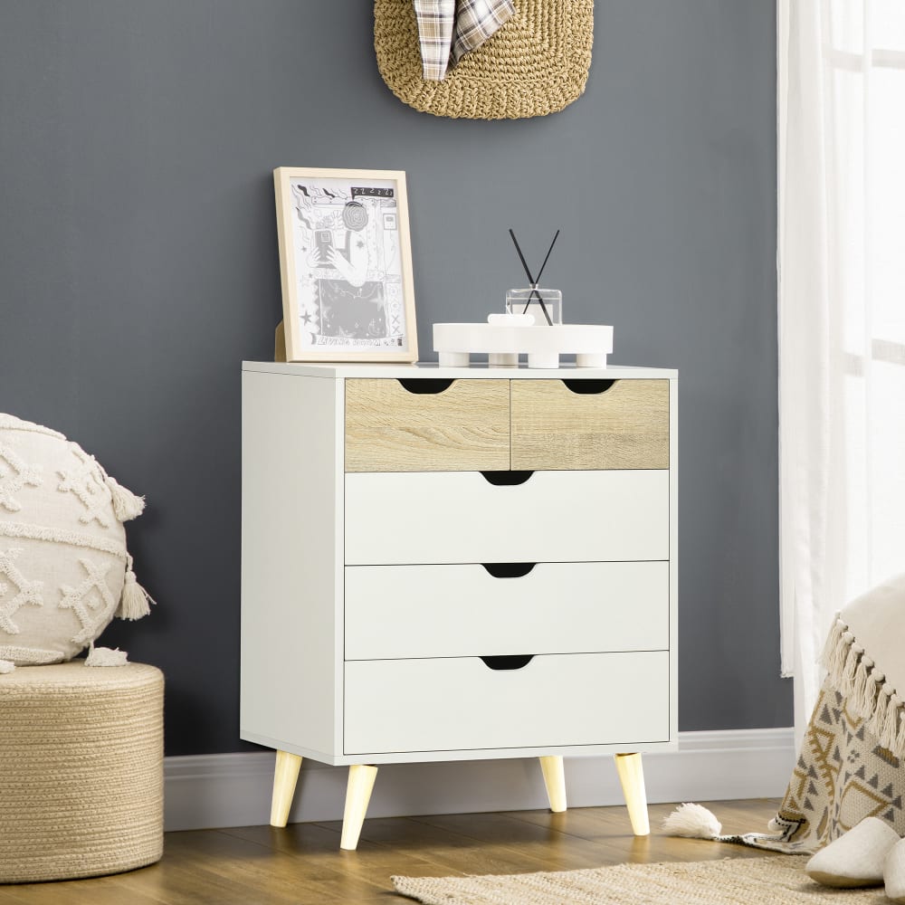 Cómoda con cajones 60x40x77.5 cm blanco - Maisons du Monde