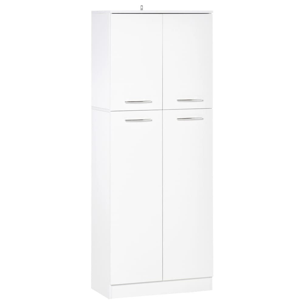 Armario 59x31x155 cm blanco