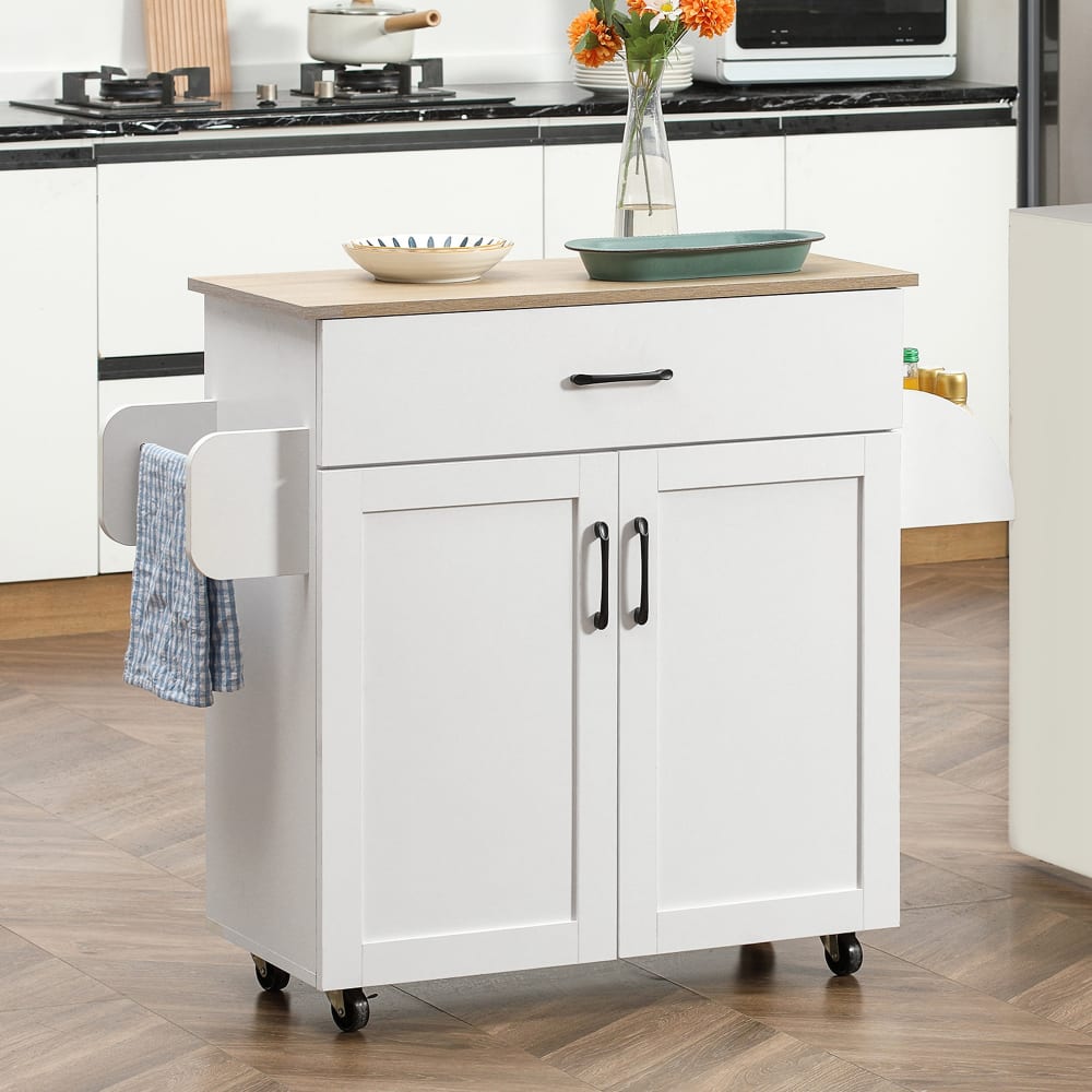 Carro de cocina 105x36x85 cm blanco - Maisons du Monde