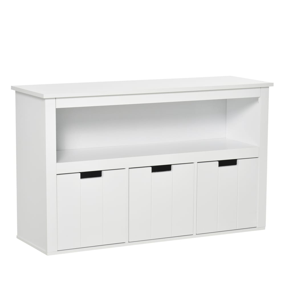 Aparador de salón 102x33x61.5 cm blanco