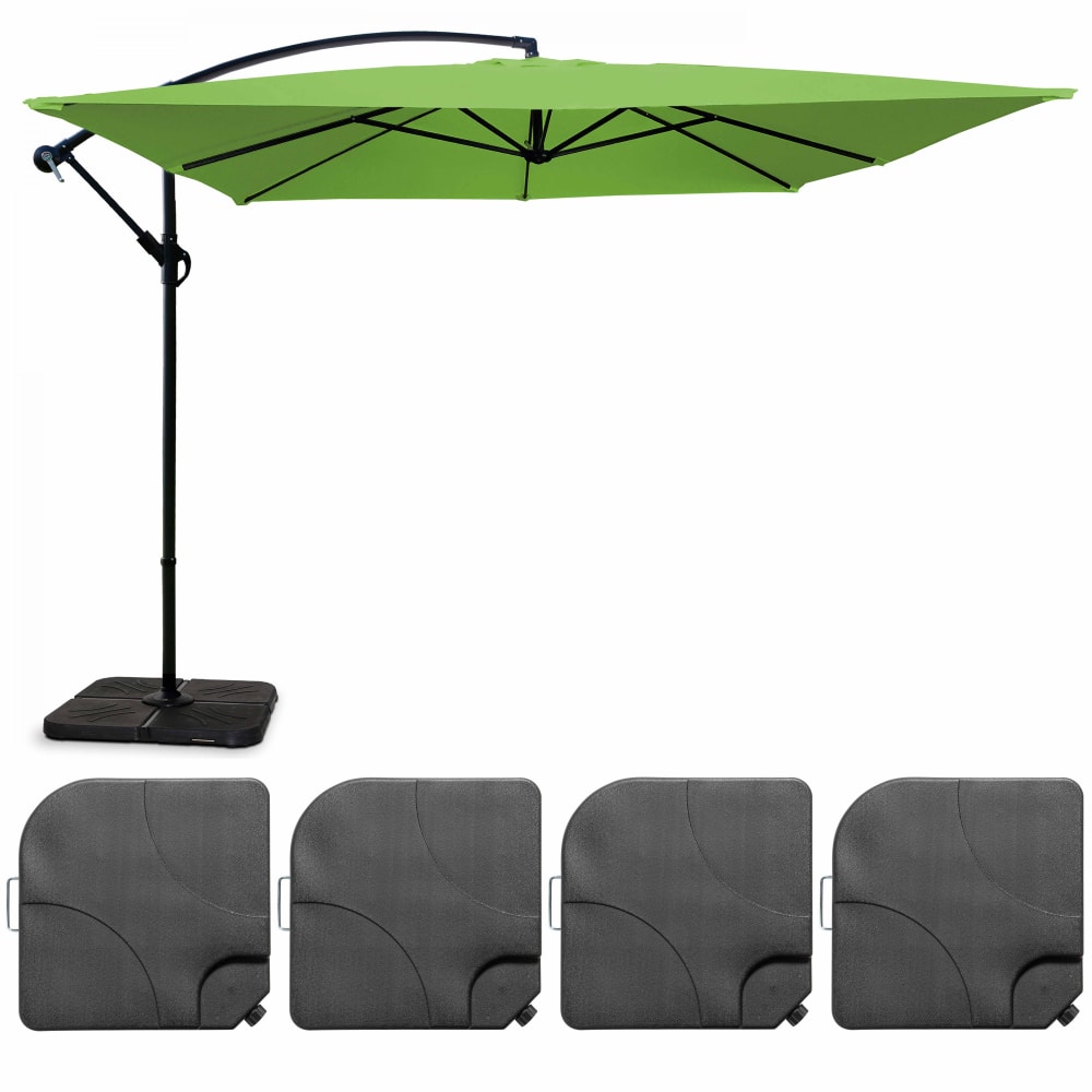 Oviala Parasol desplazado de 3x3m y