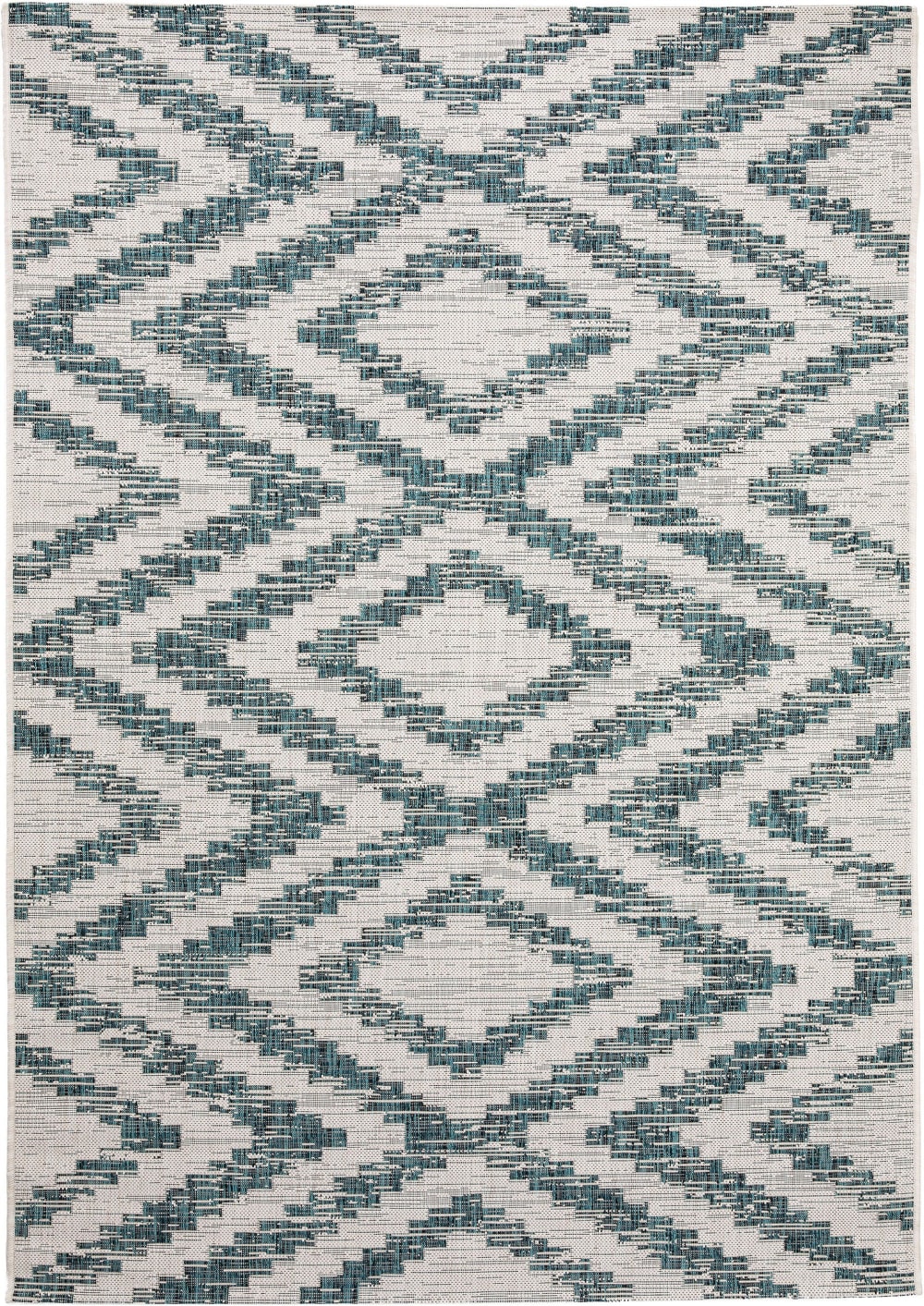 Alfombra de exterior & interior azul 240x340