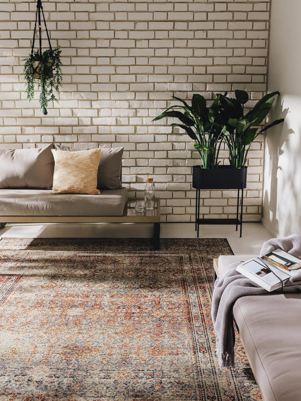 Tapis d'extérieur & intérieur multicouleur 160x235 - Maisons du Monde