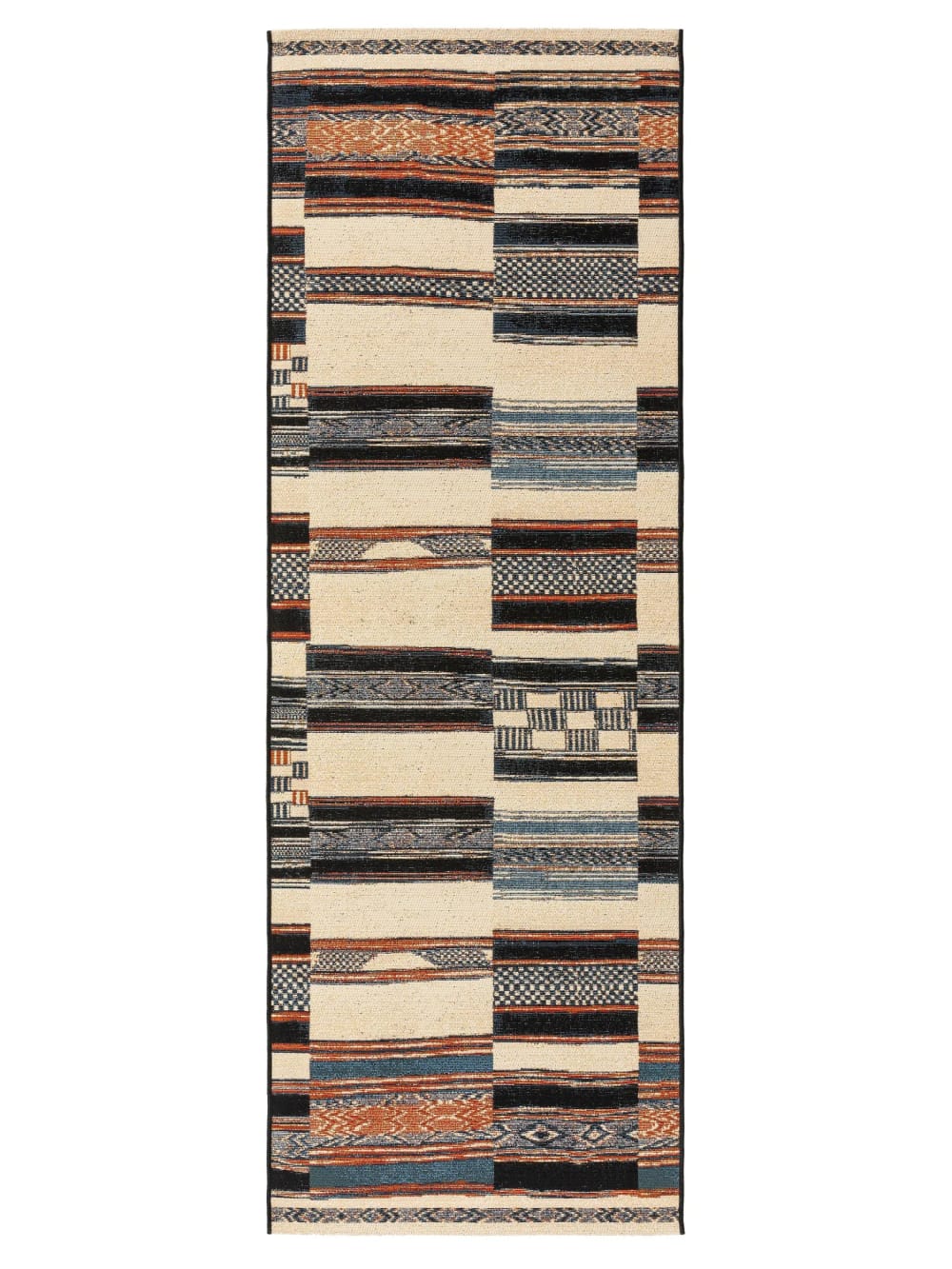Tapis de couloir extérieur & intérieur multicouleur 80x250