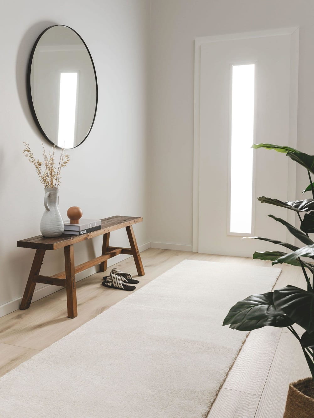 Tapis crème 80x300 — vue 3