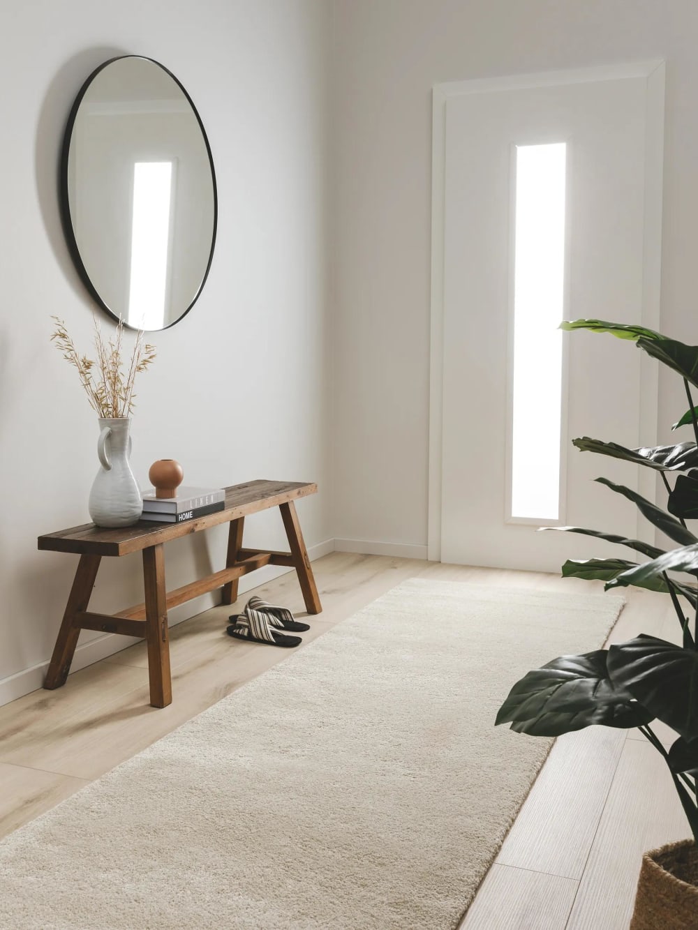 Tapis beige 80x200 — vue 3