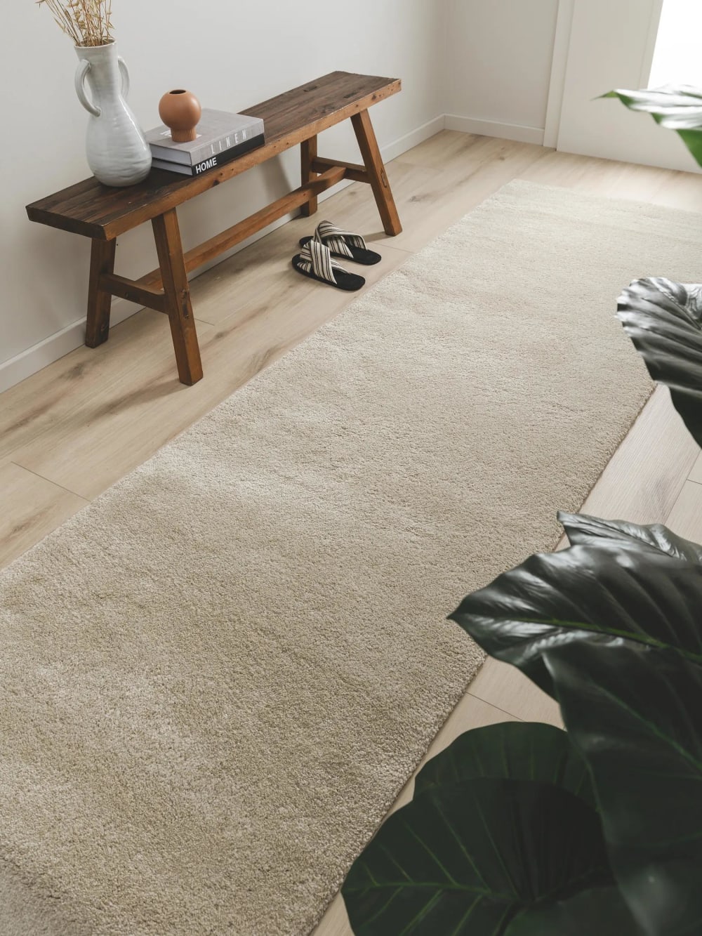 Tapis beige 80x200 — vue 4
