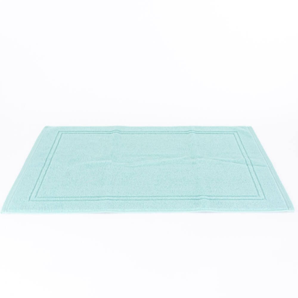 Alfombrilla de baño 700 gr/m2 color azul turquesa 50x70 cm