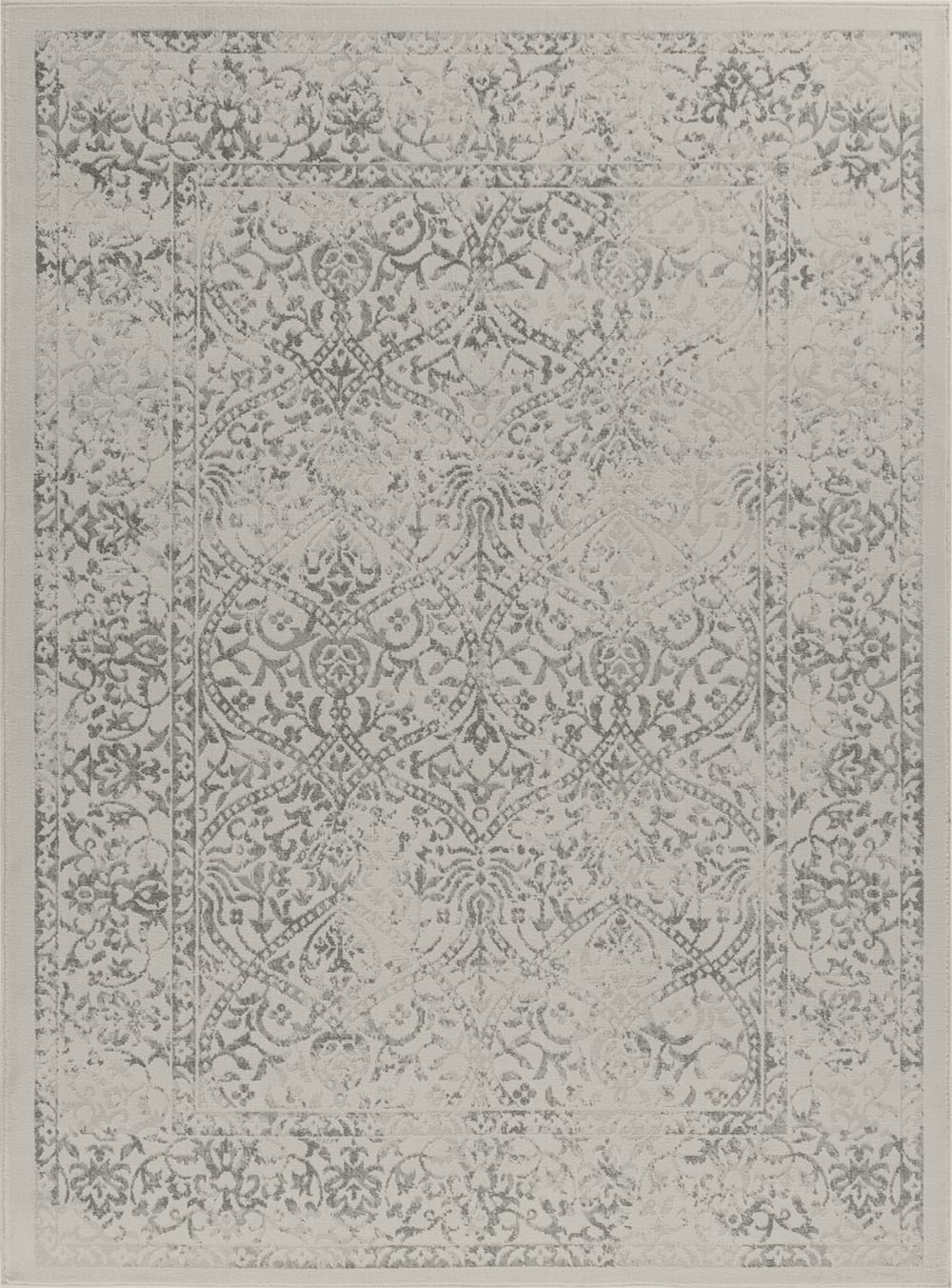 Tapis Vintage Oriental Gris/Ivoire 160x215