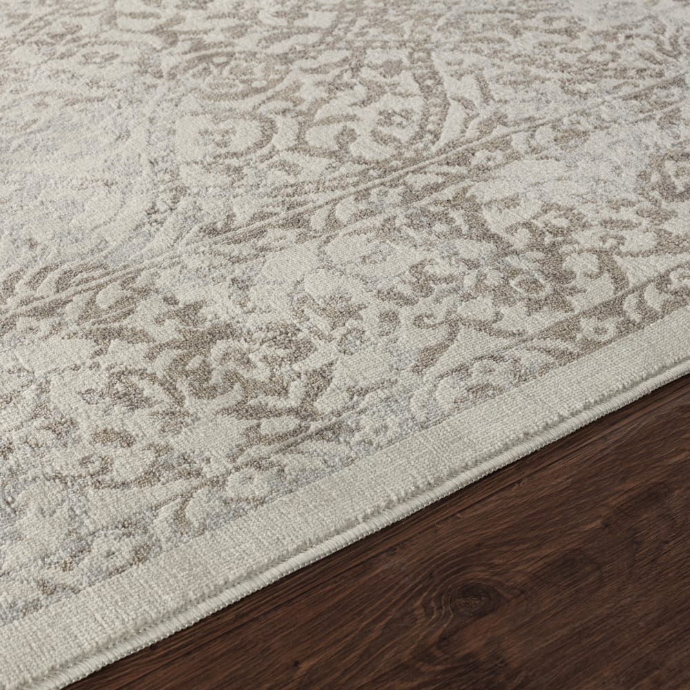 Tapis vintage oriental marron/ivoire 120x170 — vue 4
