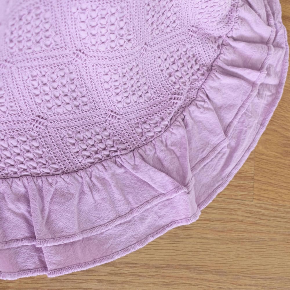 Colcha 100% algodón lila - Maisons du Monde