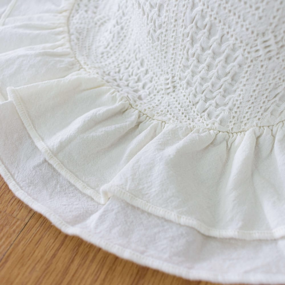 Colcha 100% algodón marfil - Maisons du Monde