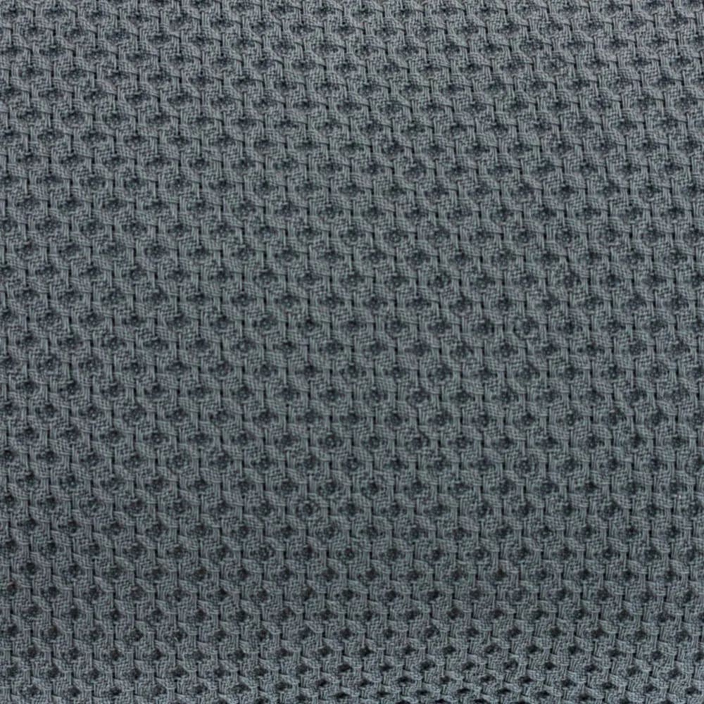 Cojín decorativo letícia gris oscuro 100% algodón gris oscuro - Maisons du Monde