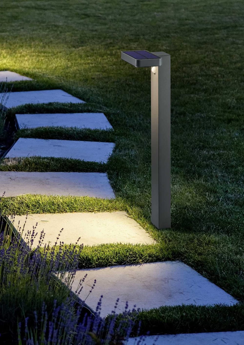 Luminaires de jardin en métal anthracite