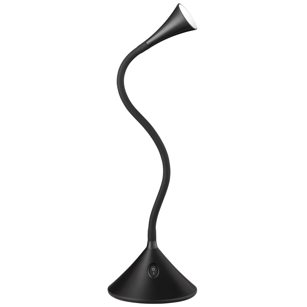 Lampe design en plastique noir