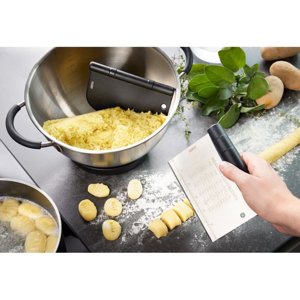 Spatule à pâte en 2 parties en acier inox - Maisons du Monde
