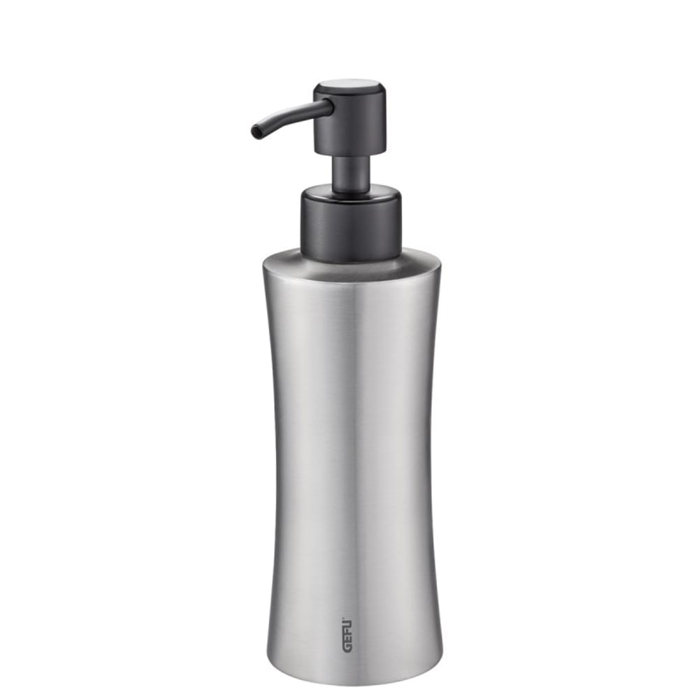 GEFU Distributeur de liquide vaisselle SWIFT style classique chic Argenté Bambou