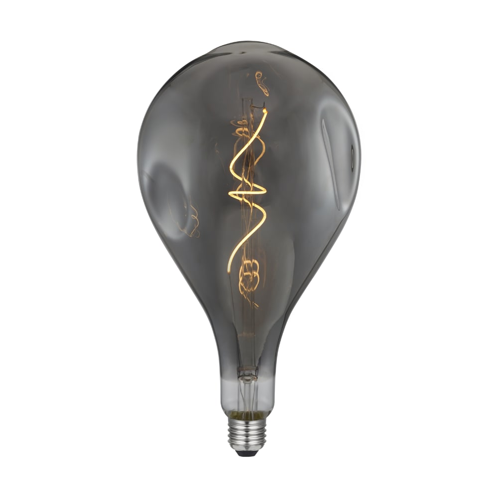 Bombilla LED vintage, gris humo, 5W