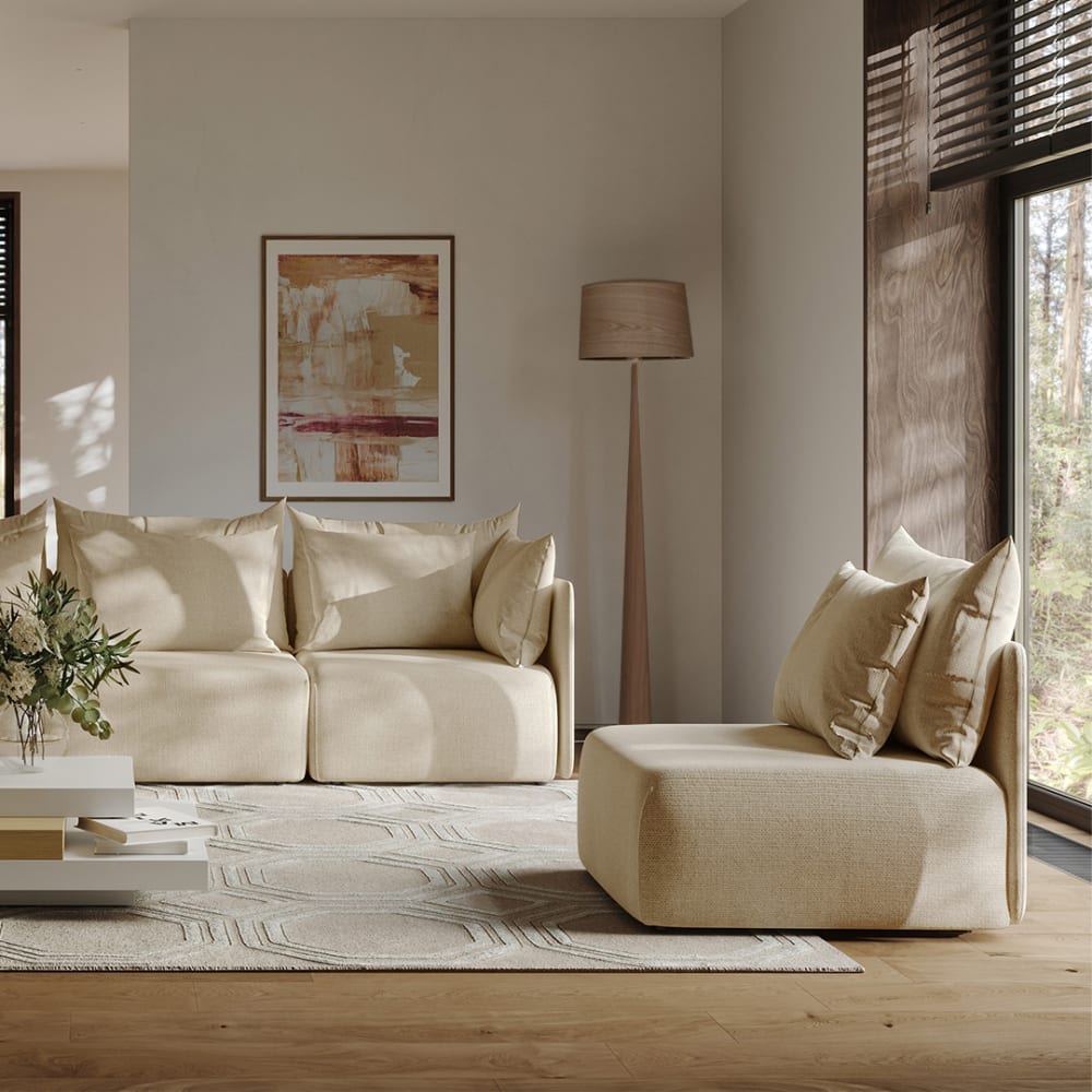 Lampadaire design en bois - Maisons du Monde