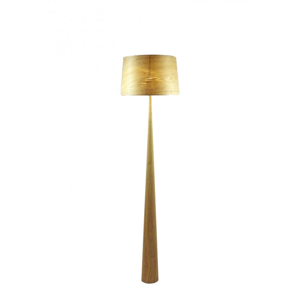 Lampadaire design en bois — vue 4