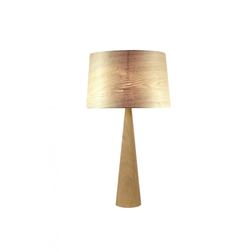 Lampe design en bois — vue 4