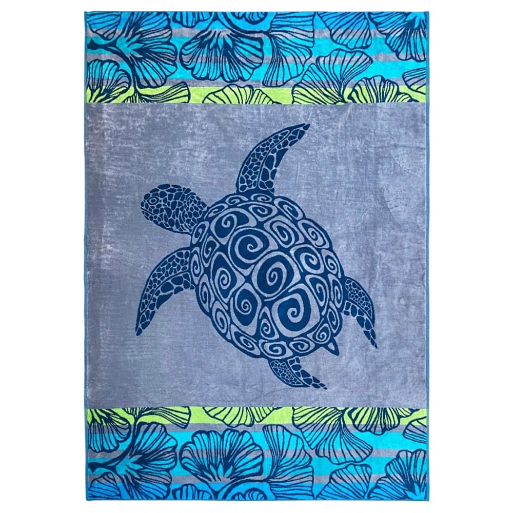 Serviette de plage éponge velours Jacquard Camada 140x180 400g/m²