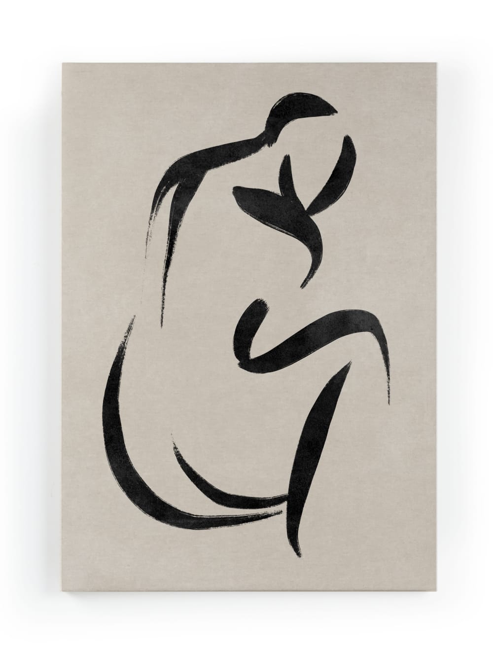 Lienzo 60x40 Cuerpo de mujer