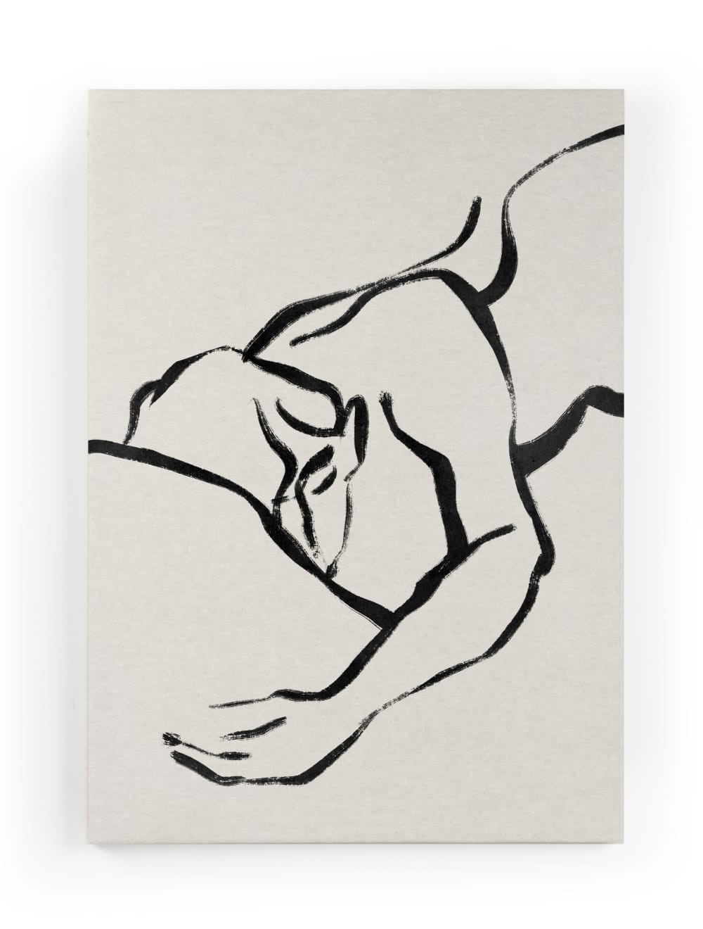 Surdic Leinwand 60x40 Morgens style modern Mehrfarbig Pes - Polyester
