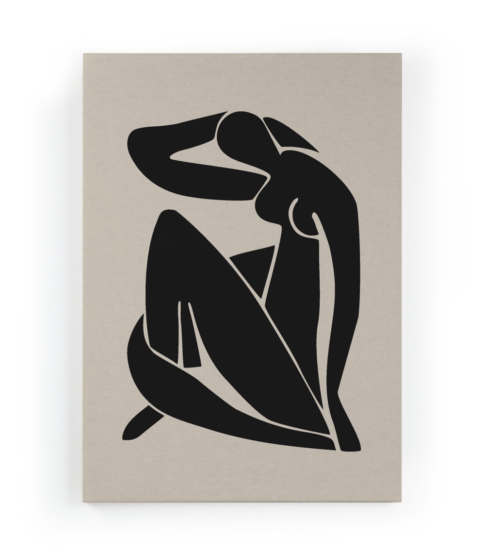 Peinture sur toile 60x40 imprimé HD Corps