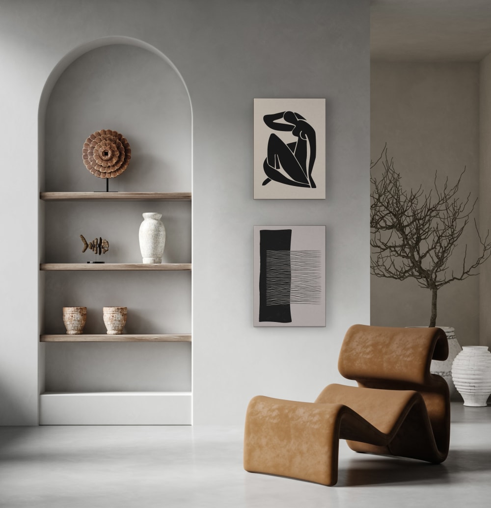 Lienzo 60x40 Cuerpo - Maisons du Monde