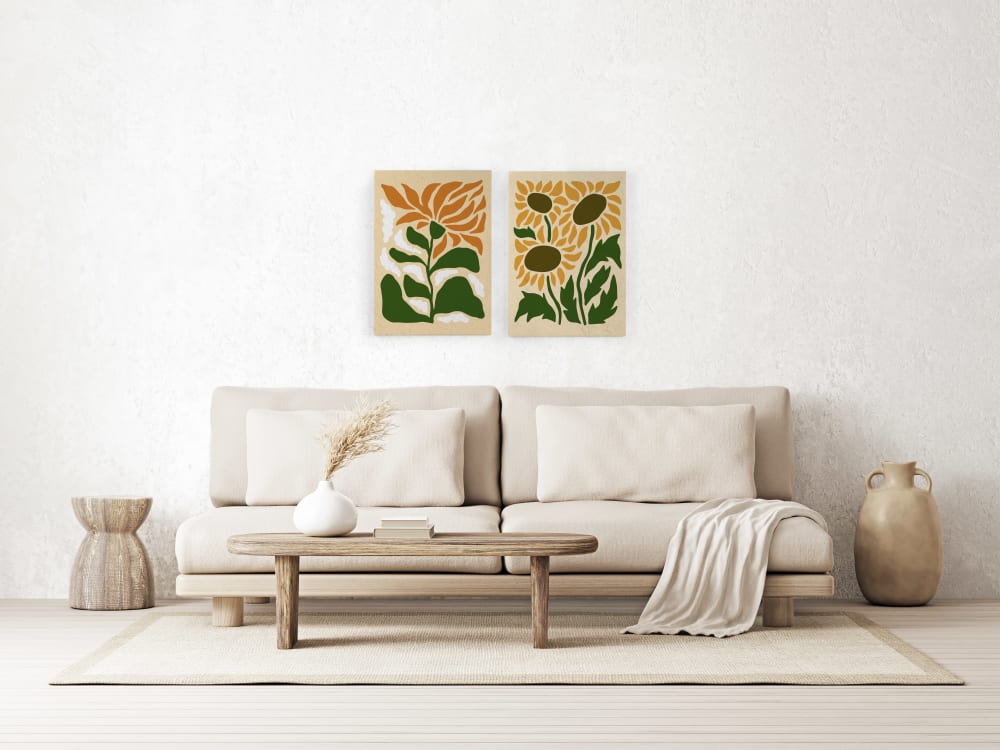 Tela 60x40 stampa Girasoli - Surdic